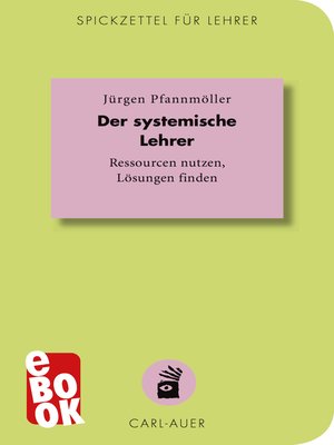 cover image of Der systemische Lehrer